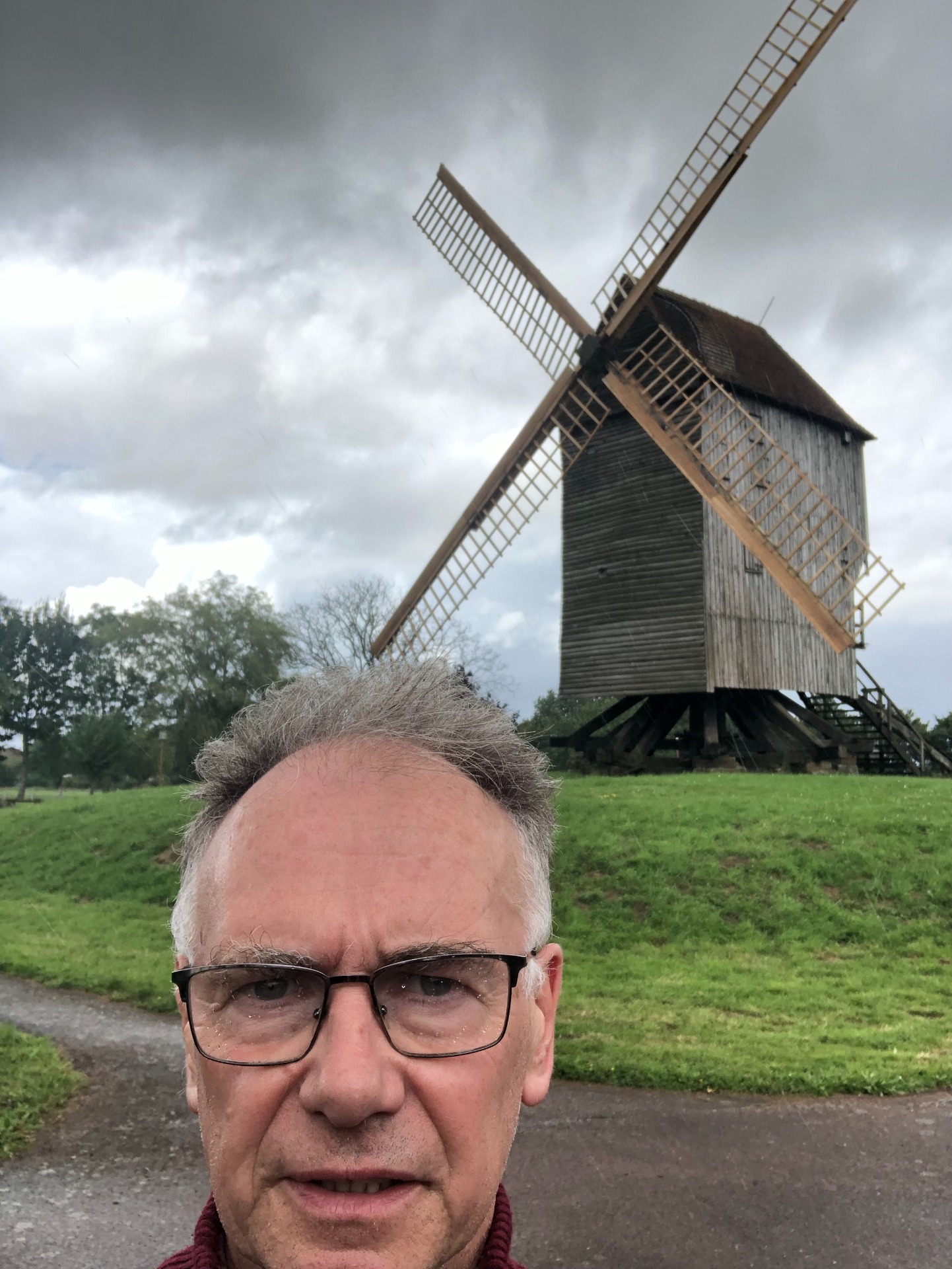 L'auteur de l'album des Moulins d'ailleurs